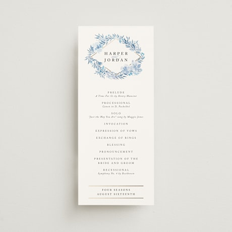 Wedding Programs