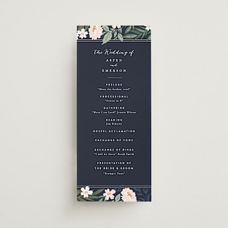 Wedding Programs