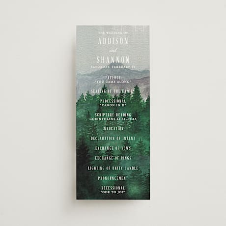 Wedding Programs