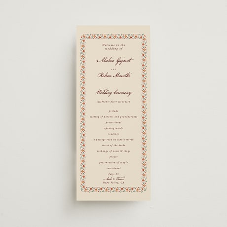 Wedding Programs