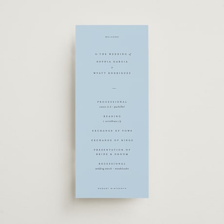 Wedding Programs