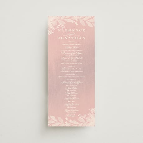 Wedding Programs