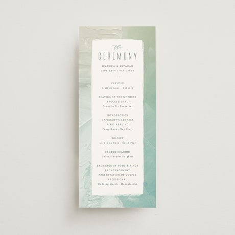 Wedding Programs