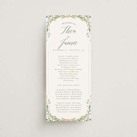 Wedding Programs