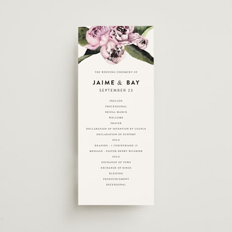 Wedding Programs