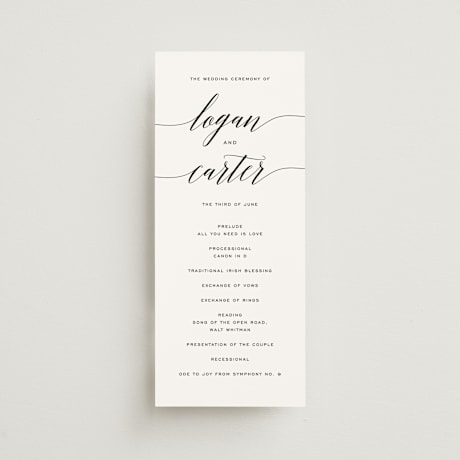 Wedding Programs