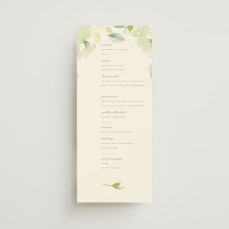 Wedding Programs