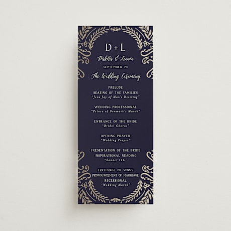 Wedding Programs