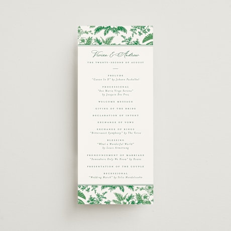 Wedding Programs