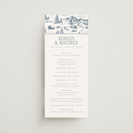 Wedding Programs