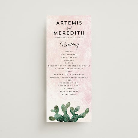 Wedding Programs