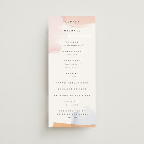Wedding Programs