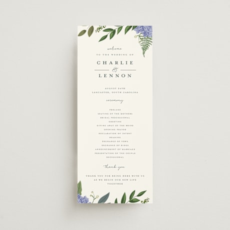 Wedding Programs
