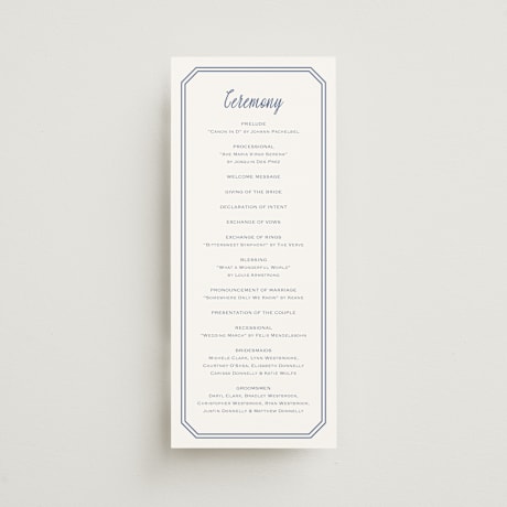 Wedding Programs