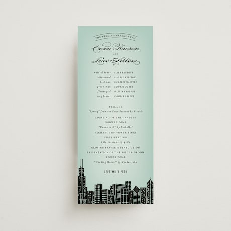 Wedding Programs