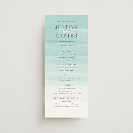 Wedding Programs