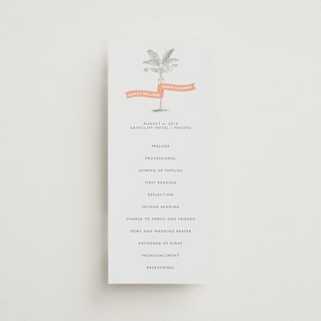 Wedding Programs