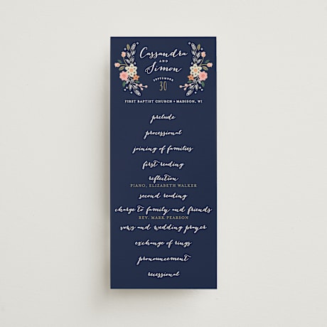 Wedding Programs