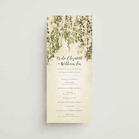 Wedding Programs
