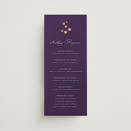 Wedding Programs