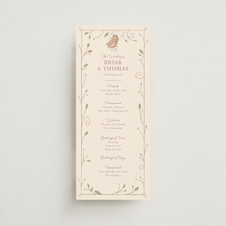 Wedding Programs