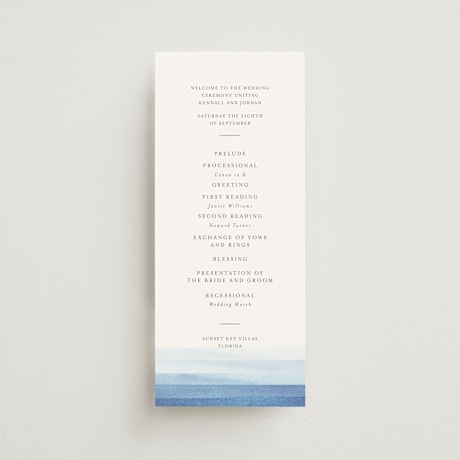 Wedding Programs
