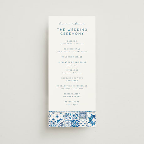 Wedding Programs