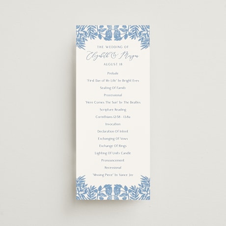 Wedding Programs
