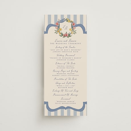 Wedding Programs