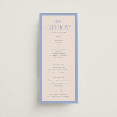 Wedding Programs