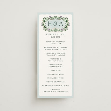 Wedding Programs