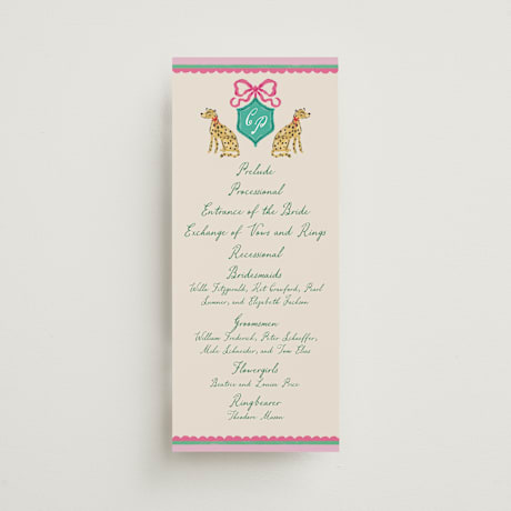 Wedding Programs