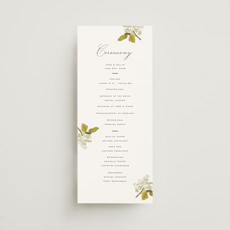Wedding Programs