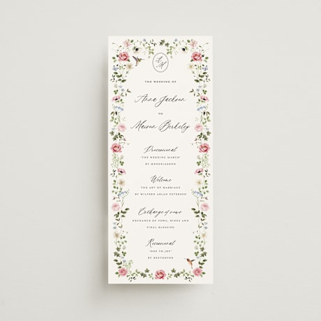 Wedding Programs