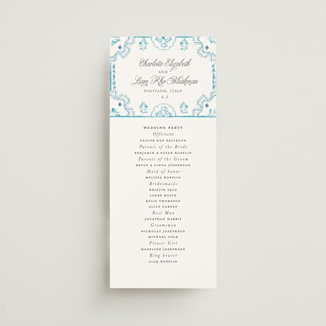 Wedding Programs