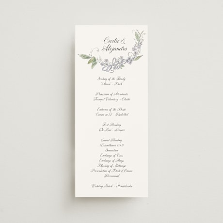 Wedding Programs
