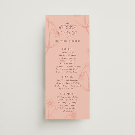 Wedding Programs