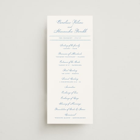 Wedding Programs