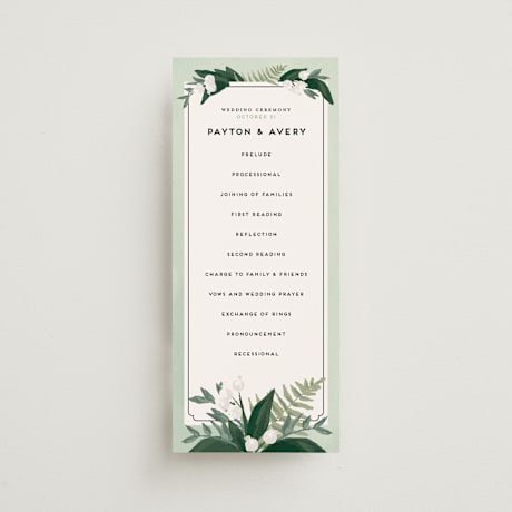 Wedding Programs