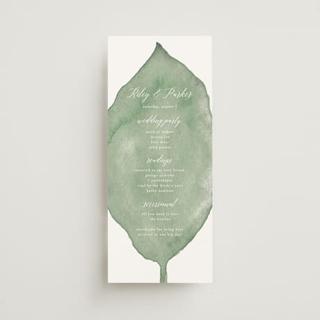 Wedding Programs
