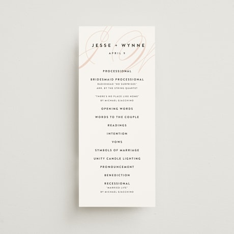 Wedding Programs
