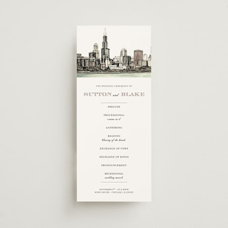 Wedding Programs