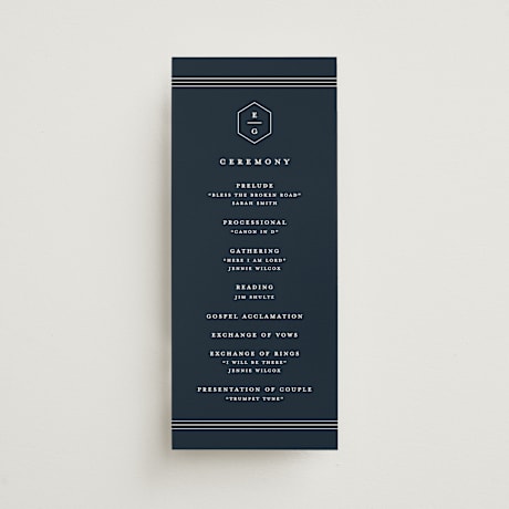 Wedding Programs