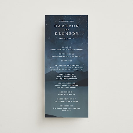 Wedding Programs