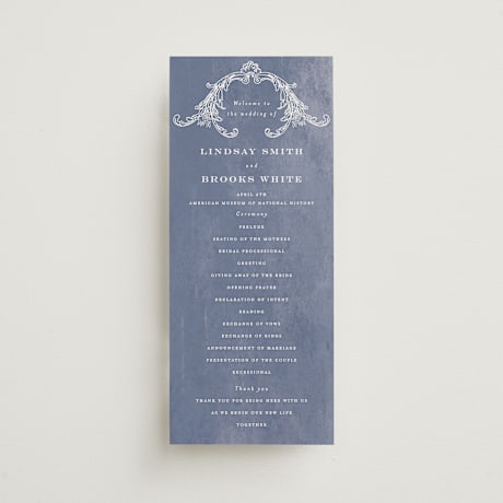 Wedding Programs