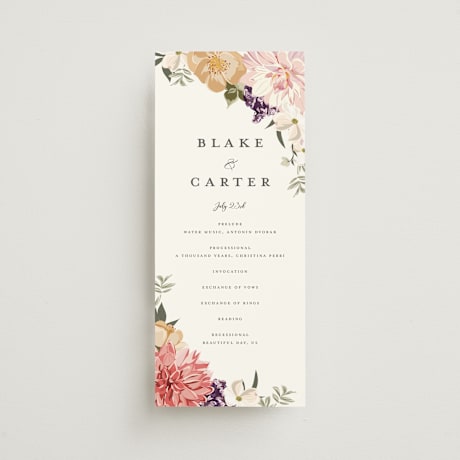 Wedding Programs