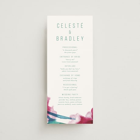 Wedding Programs
