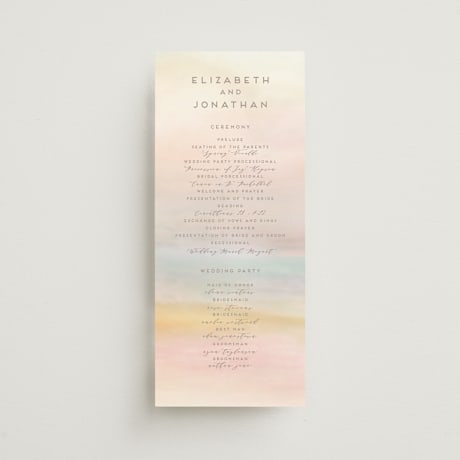 Wedding Programs