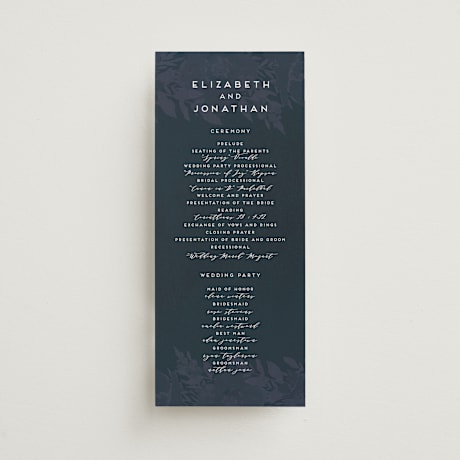 Wedding Programs
