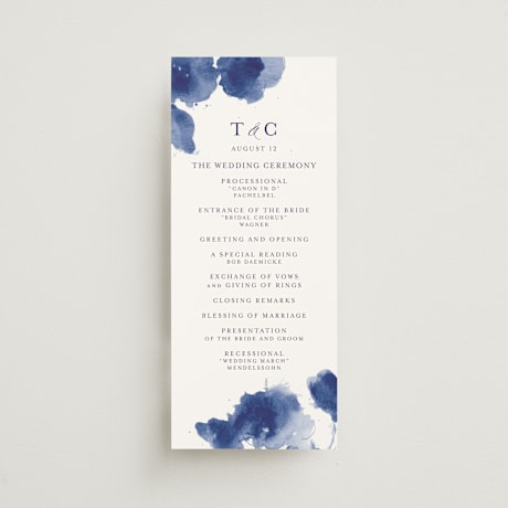 Wedding Programs
